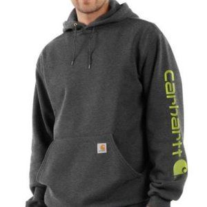 Carhartt mens hoodie, XL, Carbon Heather